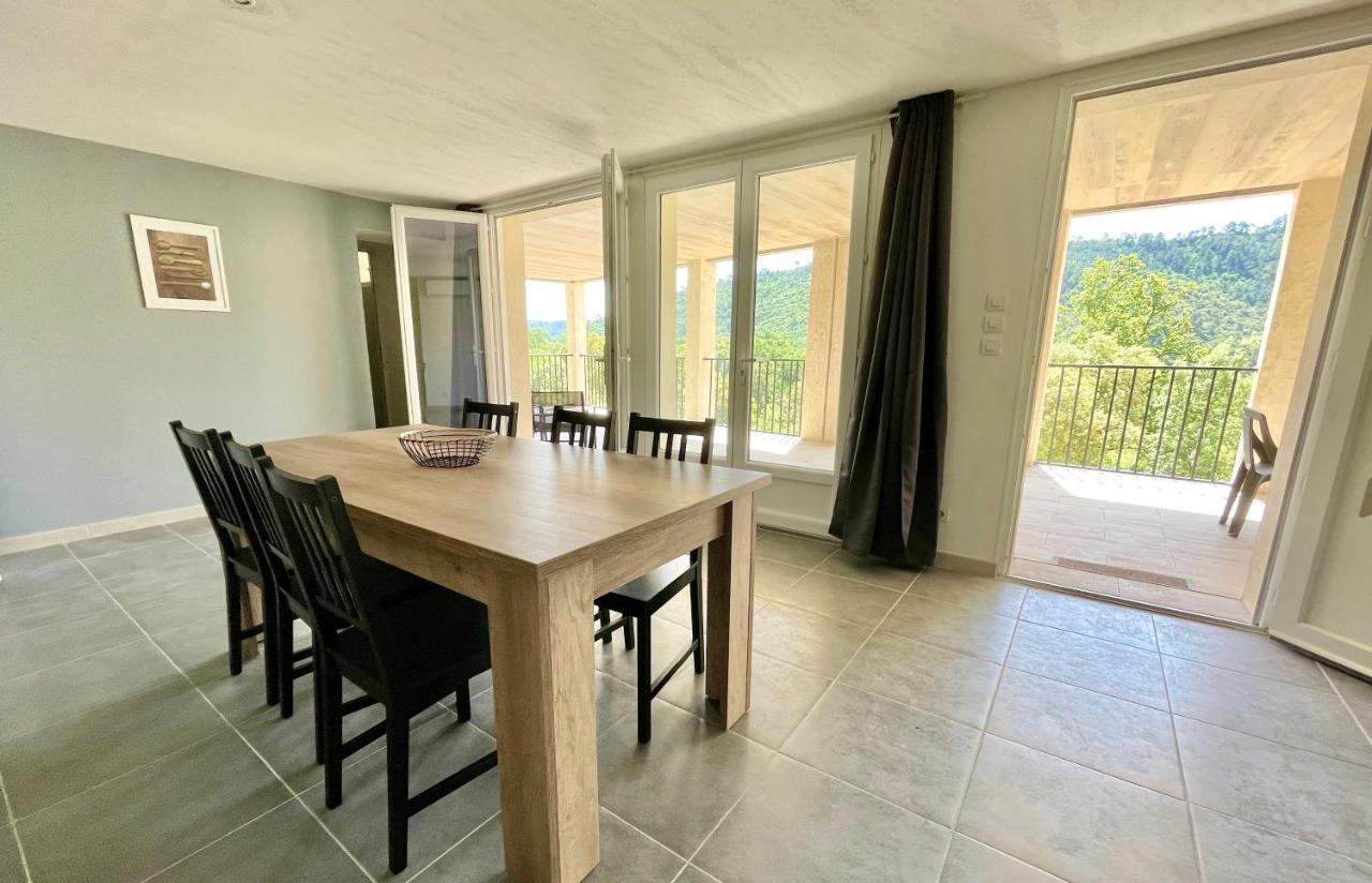 Apartamento Belle vue des Cévennes Corbés Exterior foto